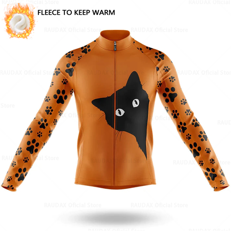 Cartoon Cat Winter Cycling Jer - огляд і ціна Cycling Commuter Jacket