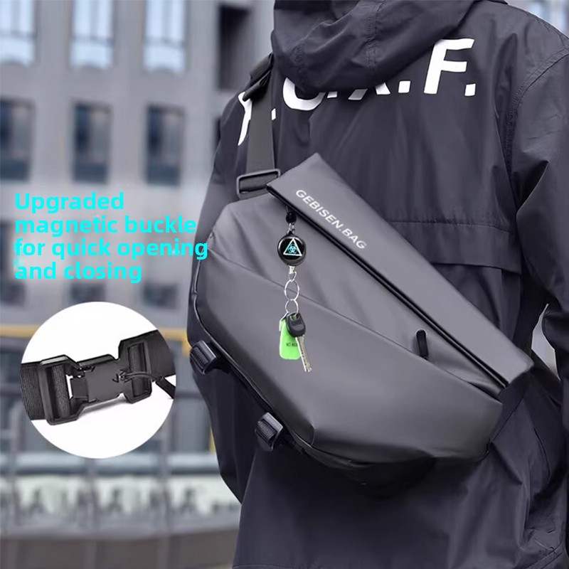 Magnetic Buckle Men Crossbody  - огляд і ціна Cycling Commute