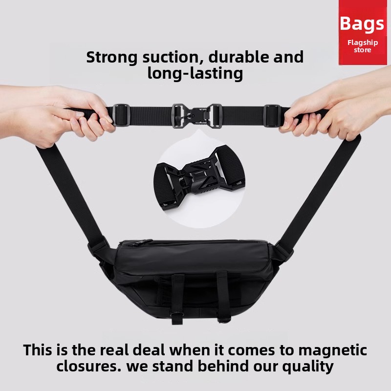 Magnetic Buckle Men Crossbody  - огляд і ціна Cycling Commute