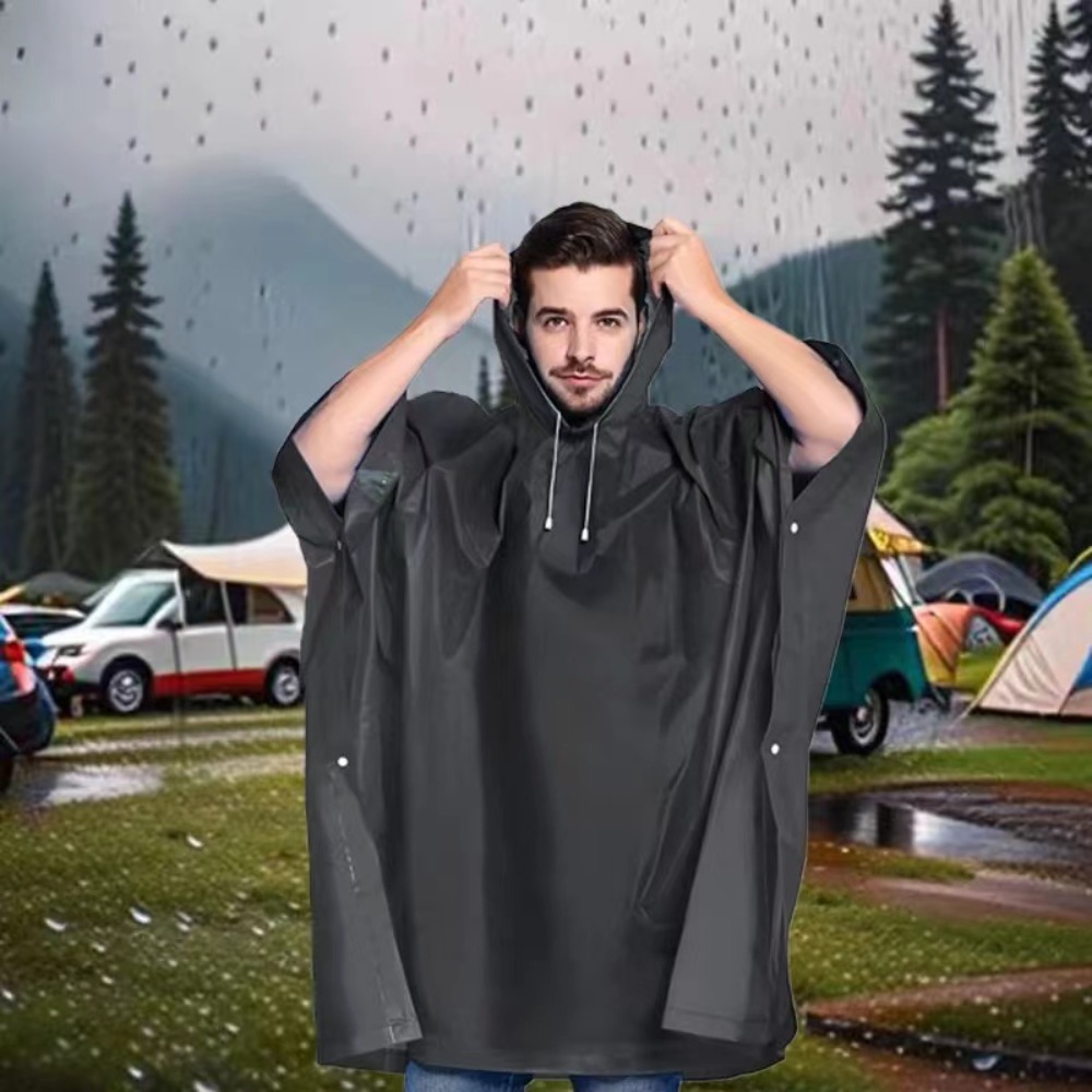 Waterproof Rain Poncho Lightwe - огляд і ціна Cycling Rain Jacket Commute
